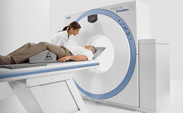 MRI kui rindkere osteokondroosi diagnoosimise viis